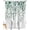 Green Grey, variant on Split Shower Curtain for Transfer Bench, Green Eucalyptus Waterproof Fabric Shower Curtain, Botanical Leaves Summer Pastoral Tub Sliding Transfer Bench Shower Curtains for Bathroom 72'''' x 72''''