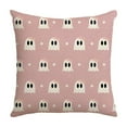 thumbnail image 2 of AuroraX Decorative Pillow Cover Ghost 18x18 Inch Pink Halloween Throw Pillow Covers Breathable Indoor Bohemian Striped Cushion Cover Room,Livingroom Decor, 2 of 6
