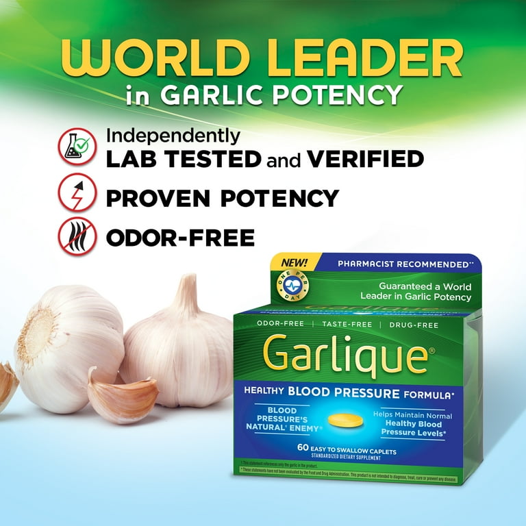 Garlic good for blood pressure deals