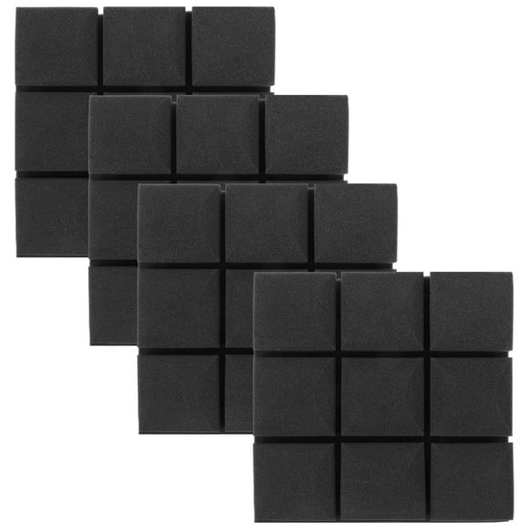 4pcs Soundproofing Panel Anti-flame Sound Isolation Foam Sound Proof Panel
