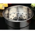 thumbnail image 2 of PBPBOX Stainless Steel Round Steamer Rack Set Steaming Vegetables Home Cooks Cooking 3-Piece, 2 of 8