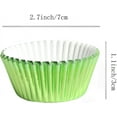 thumbnail image 2 of 100Pcs Cupcake Paper Baking Cups Wrapper Liners Cake, Foil Cupcake Liners for Baking Cupcakes, 2 of 6