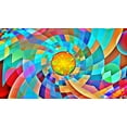 thumbnail image 2 of Manlove, David 18x12 Black Ornate Wood Framed with Double Matting Museum Art Print Titled - CBS Sun 010322b, 2 of 4