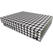 Skin Decal Wrap Compatible With Microsoft One X Console Only Houndstooth