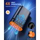 thumbnail image 5 of Compresor de aire portátil Termitor para inflar neumáticos, 150 PSI, 12 V, 5 of 8
