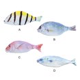 thumbnail image 3 of tredstone Fish-inspired Pencil Bag With 3D Shape Secure Zipper And Soft Interior Pencil Case Pen Bag Pen Box type+4, 3 of 6