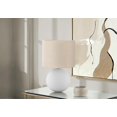thumbnail image 4 of Monarch Specialties I 9632 Lampe de Table Lumineuse, Abat-Jour Crème, Céramique Crème, Contemporain, 4 of 7