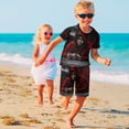 thumbnail image 5 of Rod Wave Boys Short Sleeve T-Shirt And Shorts Outfit Set Activewear Mesh Short Set for Kids, 5 of 7