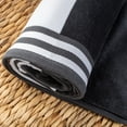 thumbnail image 3 of BNM Cabana Stripes Beach Towel, 34 x 64, Set of 4, Charcoal, 3 of 7