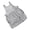 Gray, variant on Fleece Lined Cats Aprons with Adjustable Straps for Cold Weather Comfort