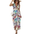 thumbnail image 2 of Off to The Horse Races Sleeveless Dress Dresses Women Summer Evening Dresses Ladies Bohemia Long Dresses, 2 of 9