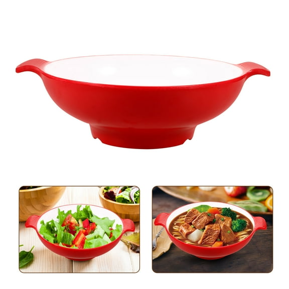 Masteelf Eating Spaghetti Bowls Amphora 26.50X21.50X6.50CM Red