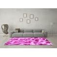 thumbnail image 3 of Ahgly Company Indoor Rectangle Abstract Pink Modern Area Rugs, 5' x 7', 3 of 4