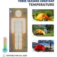 thumbnail image 5 of Arctic Lemmings Envelope Sleeping Bag for All Ages - Three Seasons Constant Temperature, Gift for Indoor Accommodation & Outdoor Camping, 5 of 7