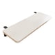 thumbnail image 4 of Bandeja para teclado de escritorio, tablero de extensión de escritorio, plegable, ahorra espacio, abrazadera para montaje en mesa, fácil instalación, Blanco, 4 of 8