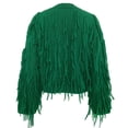 thumbnail image 5 of Pulls pour Femmes Pull Ample à Franges Mode Décontractée Couleur Unie Col Rond Manches Longues Pull, 5 of 5