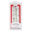 COSCO Character Kit, Letters, Numbers, Symbols, White, Helvetica, 258 Pieces -COS098233