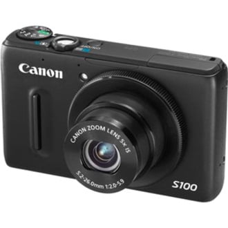 Canon PowerShot S100 12.1 Megapixel Compact Camera, Black