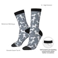 thumbnail image 2 of Yiaed Poodle Dog Print Great elasticity Crew Socks Sports socks for Men and Women, 2 of 5