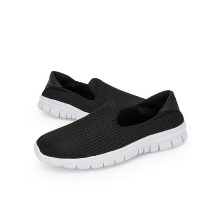 

Lacyhop Women s Casual Sneakers Slip on Mesh Gym Sport Shoes Work Nurse Flats