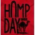 thumbnail image 2 of Hump Day Funny Camel Office Workout Unisex Plus Fleece Graphic Hoodie Brisco Brands 2X, 2 of 5