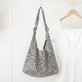 thumbnail image 2 of gcong Stylish Corduroy Tote Bag for Women Spacious Large Shoulder Purse with Multiple Pockets Ideal for College Work Travel and Shopping, 2 of 9