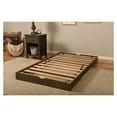 thumbnail image 2 of Kodiak Furniture Boho Wood Pop Up Bed in Walnut Brown w/ Linen Stone Mattress, 2 of 4