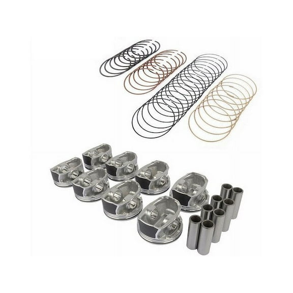 Piston Set - Compatible with 2009 - 2021 Dodge Charger 5.7L V8 VIN T 2010 2011 2012 2013 2014 2015 2016 2017 2018 2019 2020