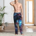 thumbnail image 6 of Fotbe Modern Colorful Eyes Men's Pajama Pants,Sleepwear Pants,Pj Bottoms Drawstring And Pockets-Small, 6 of 7