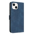thumbnail image 2 of SaniMore Wallet Case for iPhone 14 6.1" 2022, Durable PU Leather Case Kickstand Magnetic Clasp Cash Pocket Card Holders Shockproof Anti-drop Full Body Protective Case For iPhone 14, Blue, 2 of 14