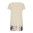 thumbnail image 5 of YueHuiYing Womens Two Piece Outfits Summer Lounge Sets Tracksuit V Neck Buttons Down Tops and Shorts Set with Pockets, 5 of 6