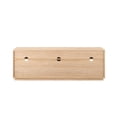thumbnail image 4 of 70" Contemporary Two-Door Wood Console - Oak, 4 of 6