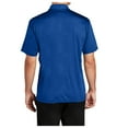 thumbnail image 2 of Yellow Rooster Men's Sport-Tek Embossed PosiCharge Tough Polo True Royal L, 2 of 6