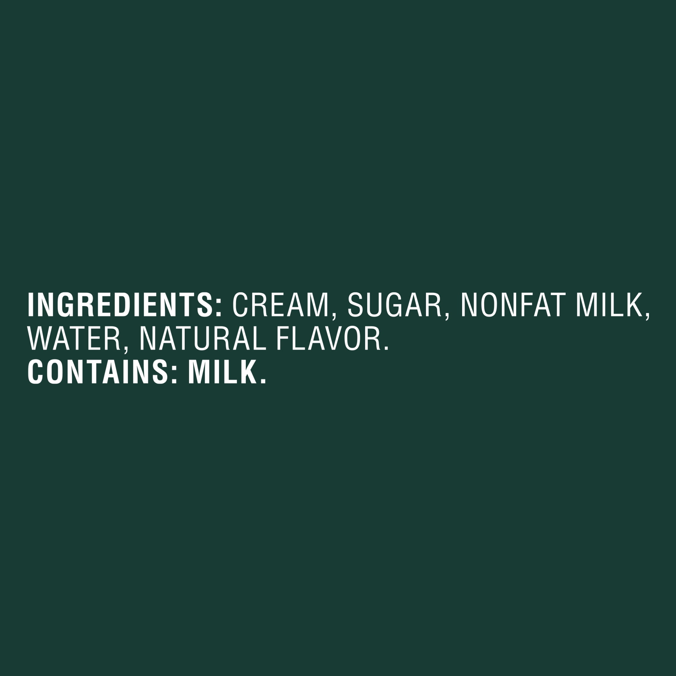 Starbucks Vanilla Flavored Sweet Cream Creamer, Perfect for Cold Brew & Iced Coffee  24 fl oz