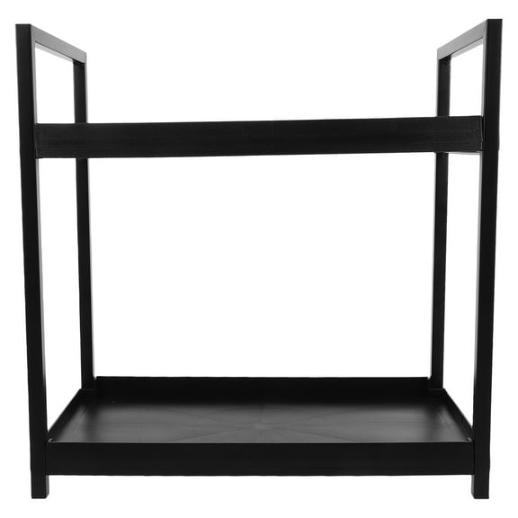 MLINS  Perfume Organizer Tray Desktop Display Rack Shelving Large Black