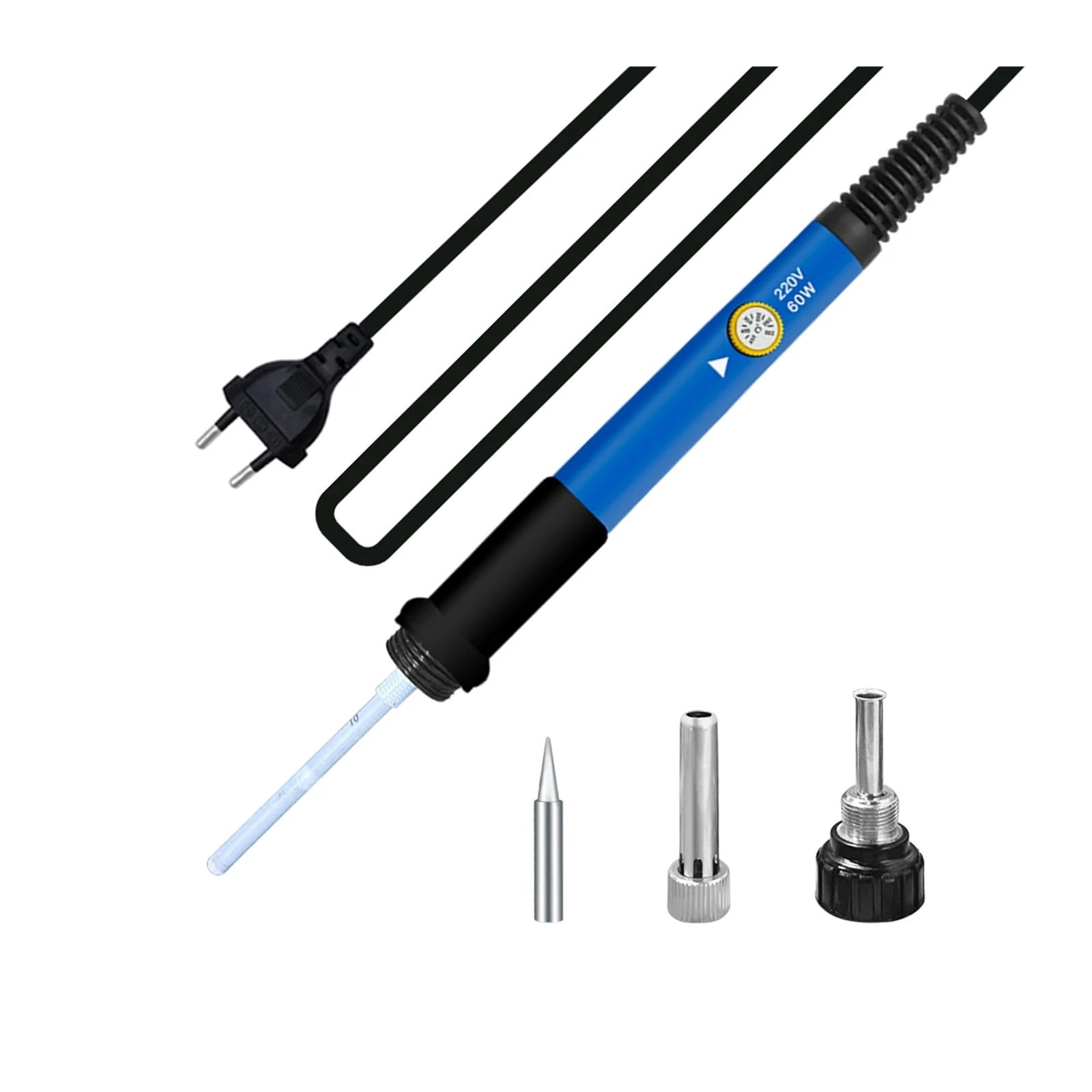 60W Soldering Iron Adjustable Temperature Electric Solder Iron Rework Station Mini Handle Heat Pencil Welding Repair Tools ,Heat Dissipation Efficiently