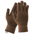 thumbnail image 2 of Luxtrada Mens Thermal Winter TouchScreen Gloves Full Finger Gloves Warm Winter Gloves, 2 of 11