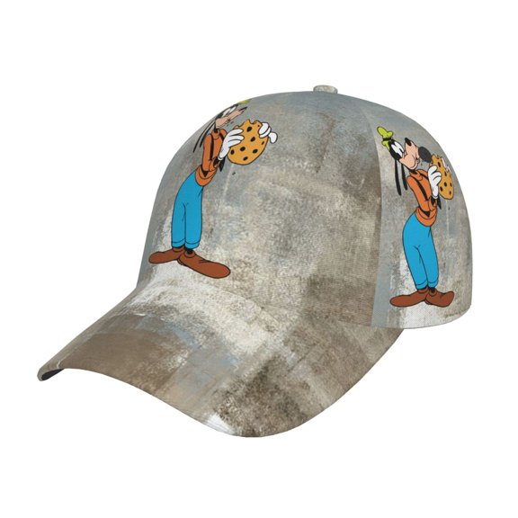 Unisex Goofy Eatting Colorful-1 Adjustable Sports Dad Hat Trucker Baseball Cap For Running Outdoor Travel