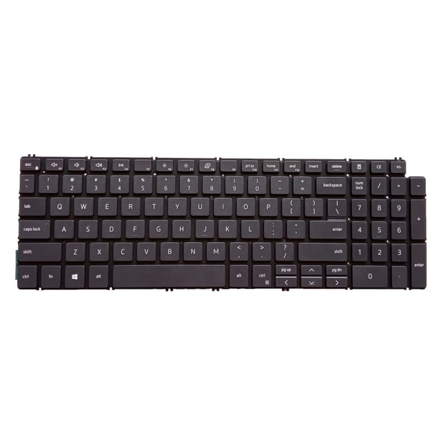 teclado del ordenador portátil,Pieza de repuesto para teclado en inglés de EE. UU.,Notebook Laptop Teclado completo 5584 5590 5593,Reemplazo del teclado del portátil en inglés Reemplace la CUTICAT teclado del ordenador portátil