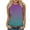 Green, variant on BVOFAR Women's Plus Size Sleeveless Tank Tops Casual Loose Fit T-Shirts Cute Gradient Tees Crew Neck Summer Vest