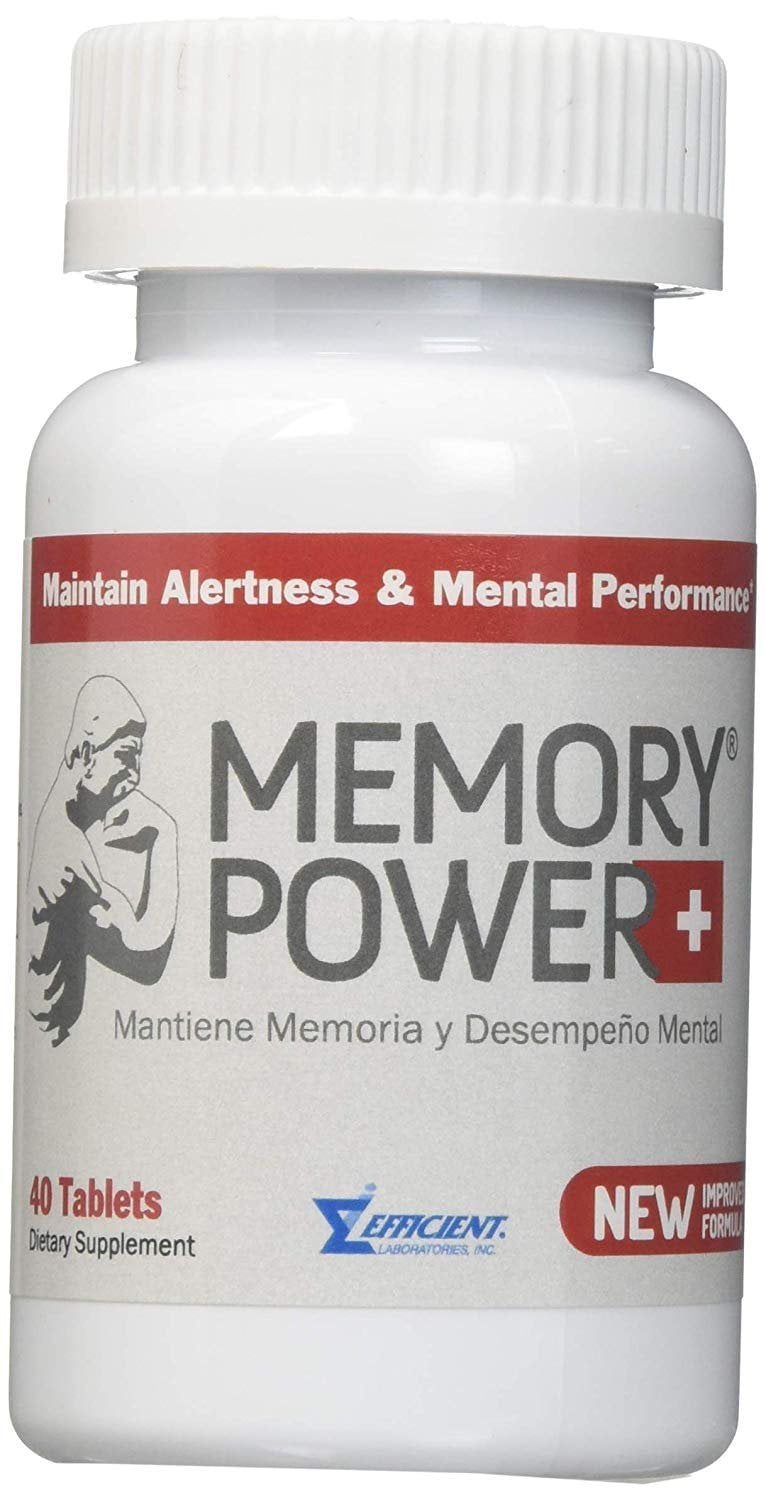 Memory Power Plus Vitamin Tablets 40 Ea