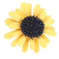thumbnail image 4 of Daisy Flower Brooch, Lifelike Exquisite Daisy Flower Brooch Pin Saffron Yellow  for Sweaters, 4 of 8