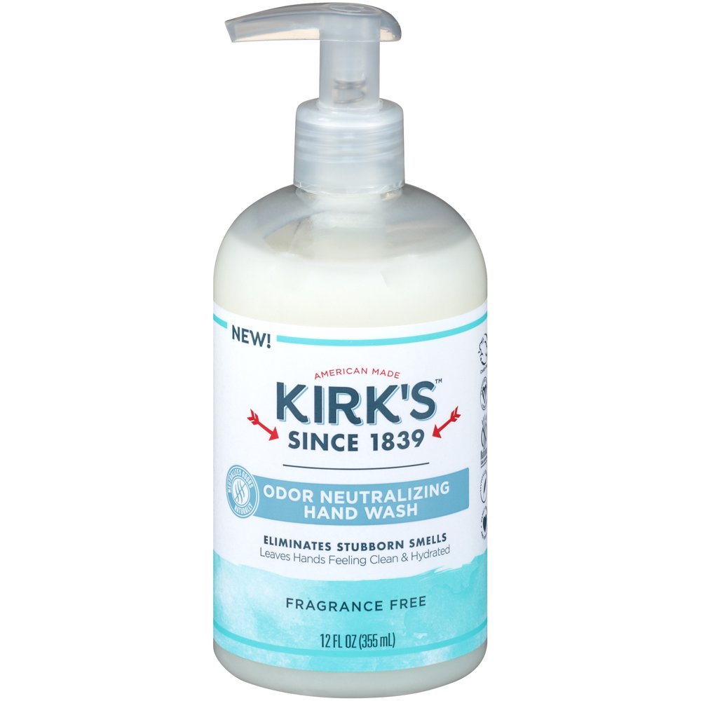 Kirk's™ Fragrance Free Odor Neutralizing Hand Wash 12 fl. oz. Pump