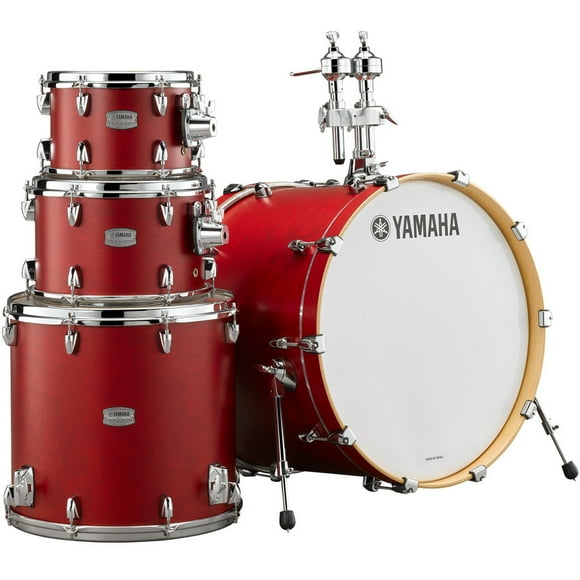 Yamaha Tour Custom 4-Piece Shell Pack - 22/16FT/12/10, Candy Apple Satin