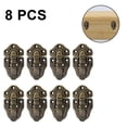 thumbnail image 1 of 8-Pack Retro Style Box Toggle Latch Antique Metal Duckbilled Hasp Latch Catch with Padlock Hole for Jewelry Box Cabinet, 1 of 5