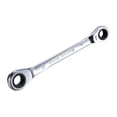 thumbnail image 5 of Unique Bargains Double Box End Ratcheting Wrench (8x10mm) Metric 72 Teeth 12 Point Ratchet Spanner Tools, CR-V, 5 of 5