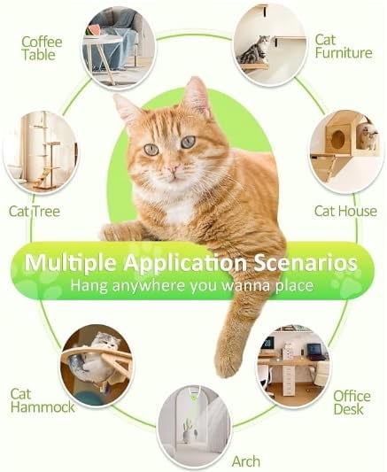 Interactive Cat Toys For Indoor Cats - Automatic Flying Bird Wand Chase Exercise Enrichment  Rechargeable Durable Safe Kitten & Adult Electric Hanging Bored