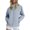 Light Blue, variant on Windbreaker Jacket Women Soft Shell Jackets Womens Hiking Rain Jacket Women Outdoor Jacket Zip Up Jacket Light Jackets for Women Waterproof Trench Coat Women Khaki M