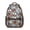 Baseballs and Bats-1, variant on Baseballs and Bats Light Gray Pattern Backpack for School, Cute School Bag with Adjustable Shoulder Straps and Padded Back, 15.3"x11"x6.7"