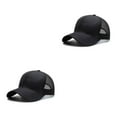 thumbnail image 3 of Transemion Lightweight Baseball Cap Comfort And Functionality Combined Sun Protection black 2Set, 3 of 6